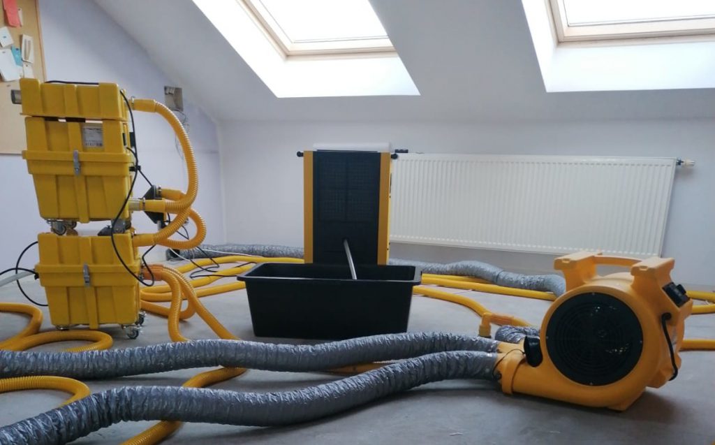 Osuszanie budynków po zalaniu